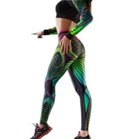 Vedolay Flare Yoga Oant ženske visoke strukske vučne hlače Duge hlače Istezanje trenera pantalone, zeleno