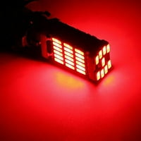 6000K Crvena SMD greška Besplatna LED T W16W automobil natrag natrag žarulja