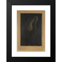 Carl Larsson Crni moderni uokvireni muzej Art Print pod nazivom - model