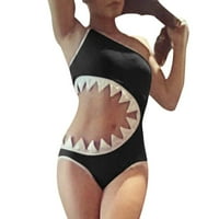 Ženski visokokvalibirani bikinis solidne morske padine šuplje kostimi