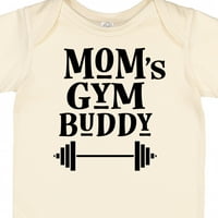 Inktastična mama Buddy Fitness Workout Poklon Baby Boy ili Baby Girl Bodysuit