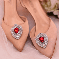 Par odvojivih šljokica za venčane cipele s visokim potpeticama Rhinestone Clip cipela za cipele DIY