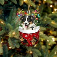 Smiješni ukras za božićne stablo, pogodno za pse - pokloni za ljubitelje za pse - Božićne ukrase - lijepe