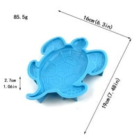 Virmaxy Popust 3D kornjača životinje silikonska epoksidna smola DIY smola za lijevanje zidne radne površine