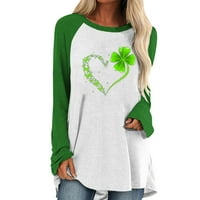Shamrocks St. Patrickov tenkovi za smeće LUGHY LEPRECHAUN majica Charm majica Green Day Novelty Vest