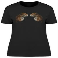 Portret dva leoparda majica žena -image by shutterstock, ženski medij