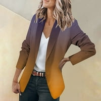 Osnove ženske odjeće stabilna odjeća Ženska jakna s dugim rukavima Cardigan ovratnik jednokratno poslovanje