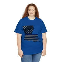 Louisiana policija tanka plava linija unise grafička majica