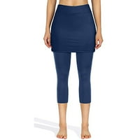 Ženske joge pantalone džepovi Tenis Capris Elastična slobodno vrijeme Stylish Cool Comfy vježbajte ActiveWer