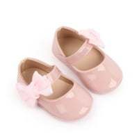 Baozhu novorođene princeze svadbe prve šetače novorođenčad neklizajući Bowknot Soft Sole cipele za bebe