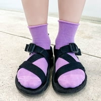 Dječja proljetna ljetna solid bombona Boja čarape Toddler Kids Baby Boys Girls Tanke mrežne čarape za