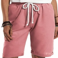 Bermuda kratke hlače za žene slobodno vrijeme labavo ravne kratke hlače ljetna dužina koljena kratke