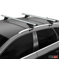 Krovni nosač za Audi a Allroad 2014- Cross barovi nosač aluminijski srebrni