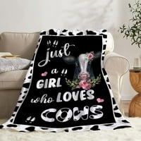 Nosbei krava za bebe pokrivač krava za bebe pokrivač krava za ispis krevetića krava posteljina posteljina