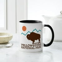 Cafepress - Yellowstone Nacionalna krigla - OZ Keramička krigla - Novelty Coffee Čaj za čaj
