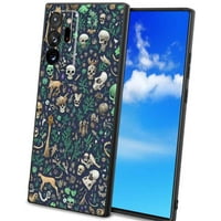 Retro-hippie-plus-gljiva-telefon za Samsung Galaxy Note Ultra 5g za žene Muška Pokloni, Mekani silikonski