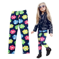 Dječje djevojke dječje jesenske hlače pantalone za odjeću tiskane proljeće odjeća za djecu odjeću plu