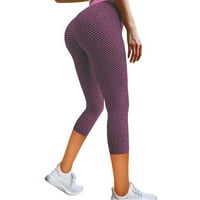Frehsky Yoga Hlače Žene Stretch Yoga Tajice Fitness Trčanje teretane Sportske džepove Aktivne hlače
