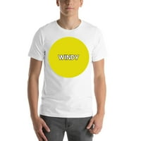 Žuta tačka vjetrovitih kratkih rukava majica s nedefiniranim poklonima