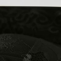 Fashion Womanska čipka lepota lepotraća sa čvrstim remen Wrap plus veličine brata donje rublje crni