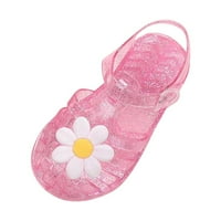 Binmer Toddler cipele za bebe djevojke slatke cvijeće Jelly boje izdubite neklizajuće mekane jedino