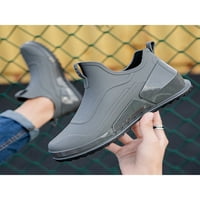 Zodanni mens gumene čizme otporne na klizanje otpornih na kišnu čizme vanjske vrtne cipele s niskim