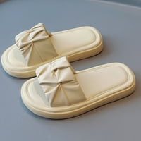 Djevojčica za djevojačke papuče od mališane kućne papuče ugodne otvorene nožne cipele Comfy ljetni unutarnji