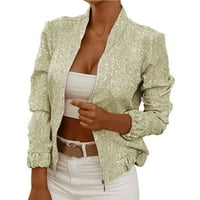 Durtebeua Office dugih rukava modni saksiji Dressy Business Outfits ženski bluže i odijelo jakne