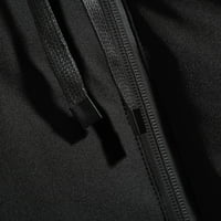 Outfmvch duksevi za žene zone s kapuljačom grijana jakna za pranje jakne grijanje džepni kaput grijanje