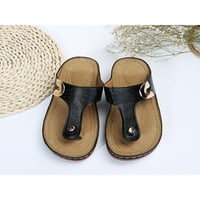 Audeban Flip Flops za žene Ljeto Ležerne prilike na tamno klizačkim sandalama za plažu