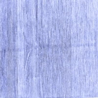 Ahgly Company Machine Persible Enoorngle Rectangle Sažetak Plava prostirke savremene površine, 3 '5'