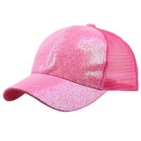 Pgeraug bejzbol kape Ponytail bejzbol kapa šljokica sjajnih lepinja Snapback Sun Caps kape za žene vruće