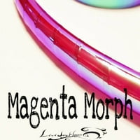 Magenta Morph Hula Hoop ~ Polypro ili HDPE - 3 4 ili 5 8