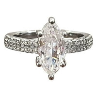 Nakit za žene prstenovi Dijamantni lanci za žene Modni nakit Popularni dodaci Holiday Poklon za suprugu