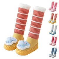 Aaiymet baby čizme za dječake djevojke i zimske dječake i djevojke slatke i udobne cipele s dugim čarapama