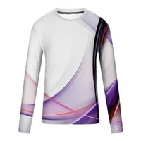 Dizajnerski grafički tees Muška modna digitalna pulover tiska Top ljetni sportski fitness kratki rukav