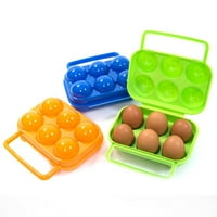 Limei plastični prijenosni kampiranje jaja zapremnik za prijevoz kontejnera na otvorenom jaja kutija,