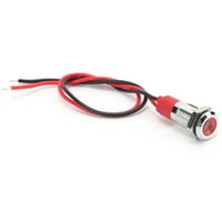 Indikator, LED metalni indikator Mali kabel indikator napajanja, IP efikasan i usporavanje plamena
