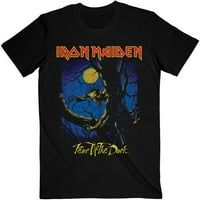 Iron Maiden Unise majica strah od mračne mjesečeve svjetlosti
