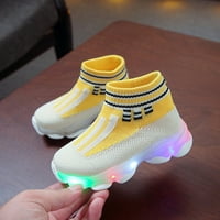 Cipele za dijete Bling Svjetlosne svjetlo LED cipele Djevojke tenisice Sport Kids Dječja dječja dječja