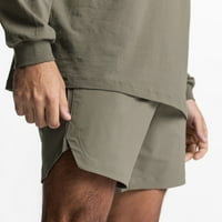 Muški sportski kratke hlače Solidna boja Trendy ljetni znojni fitnes za svakodnevne kratke hlače
