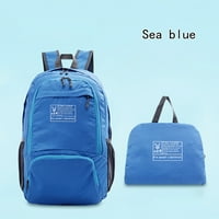 Lagani pješački ruksak vodootporan, 20L pakiranja dnevnih pahuljica sklopiva mali ruksak za putovanja