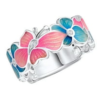 Lulshou dame modni kreativni prsten od leptira za životinje