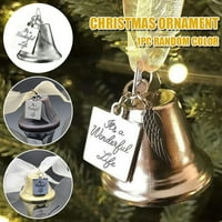 To je prekrasan životni božićni anđeo zvono ukras na drvetu anđela charm charm decr r5i1