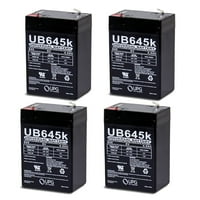 UB d zapečaćena olovna kiselina baterija 6V 4. Ah - Pakovanje
