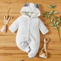 Baby Boy Girl 3D bear Dizajn zimskih sa kapuljača