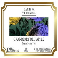 Larissa Veronica brusnica Red Apple Yerba Mate Čaj