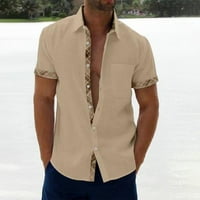 Feternal muške ljetne kratke vitke modne muške majice muške majice