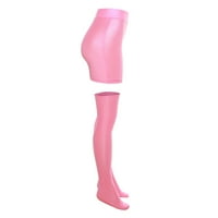 Mishuowo Sock Čarape za muškarce i žene Kompresijske čarape Modni struk svijetle boje Slim pojas Sikne