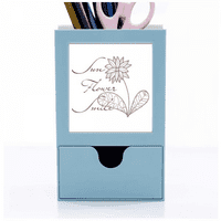 Cvijeće Sun Sle Handpainted Desk isporučuje karticu držača organizatora